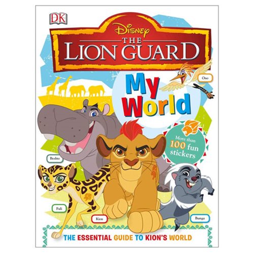 Disney The Lion Guard My World Hardcover Book